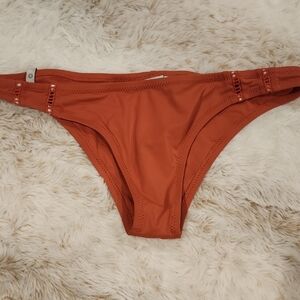 Rhythm Brown Bikini Bottom Cheeky Cut